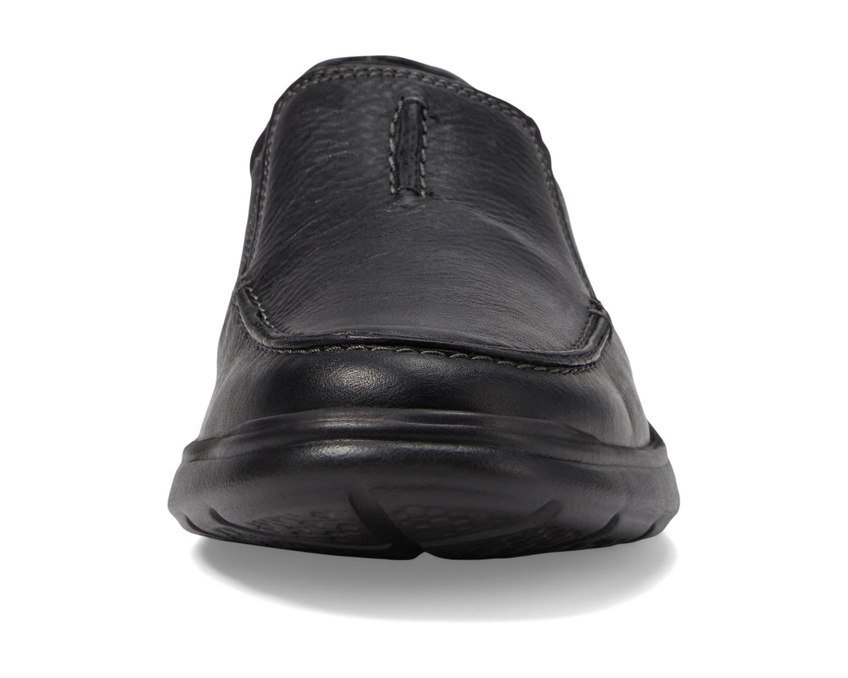 Men's Clarks Cotrell Free Black Oily Leather