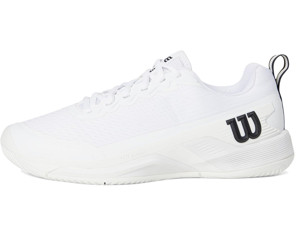 Men's Wilson Rush Pro 4.5 Wide Toe Box White
