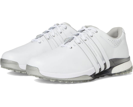 Men's adidas Golf Tour360 25 Spikeless Golf Shoes Footwear White/Footwear White/Silver Metallic