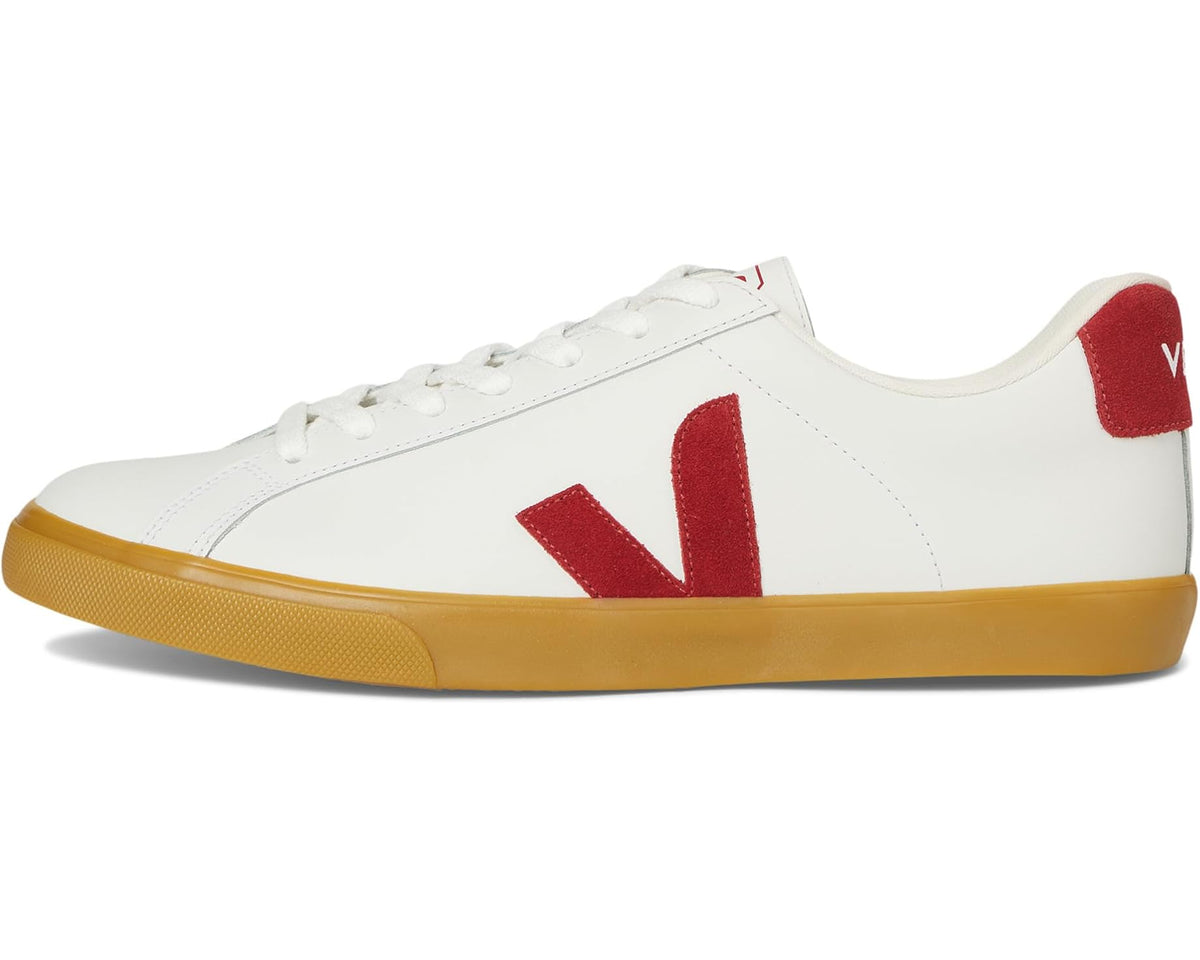 Men's VEJA Esplar Logo White/Pepper/Natural