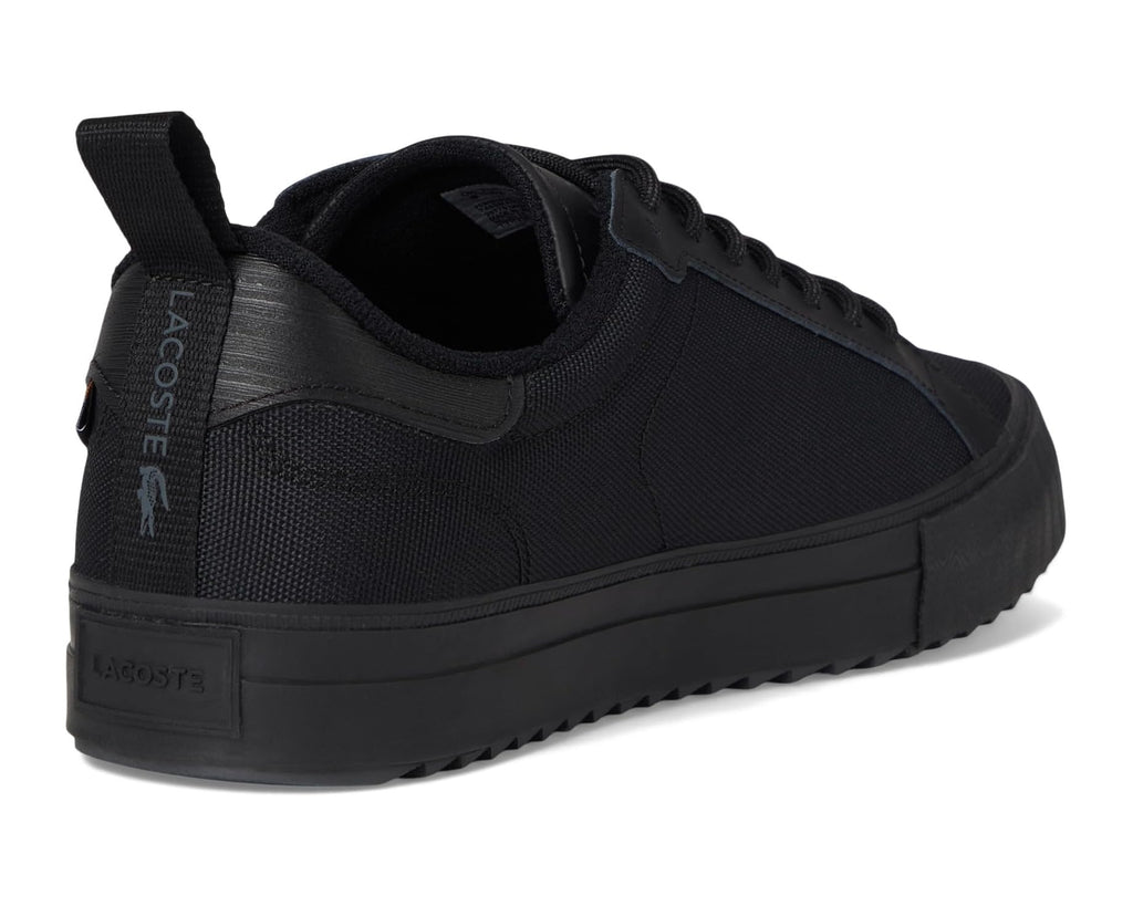 Men's Lacoste Powercourt Winter Outdoor Sneakers Black/Black