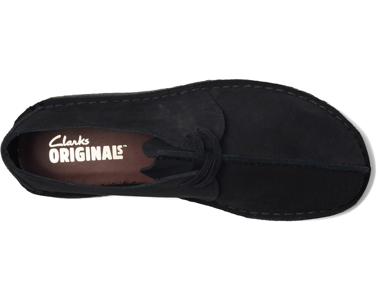 Men's Clarks Desert Trek Black Suede 3
