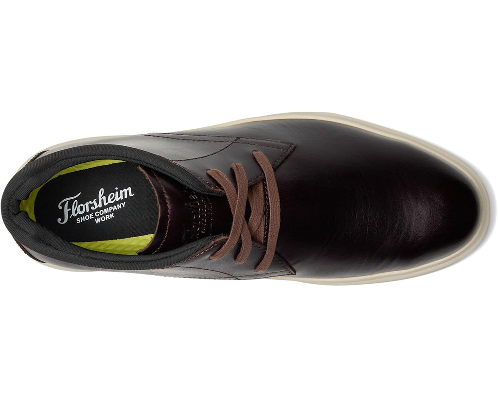 Men's Florsheim Work Premier Work SD Steel Toe Dark Cognac