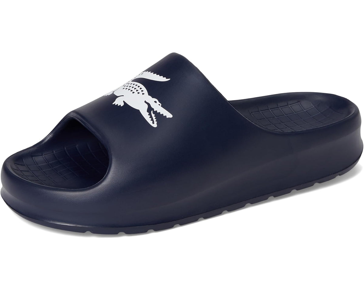 Men's Lacoste Serve Slide 2.0 Navy/White Croc