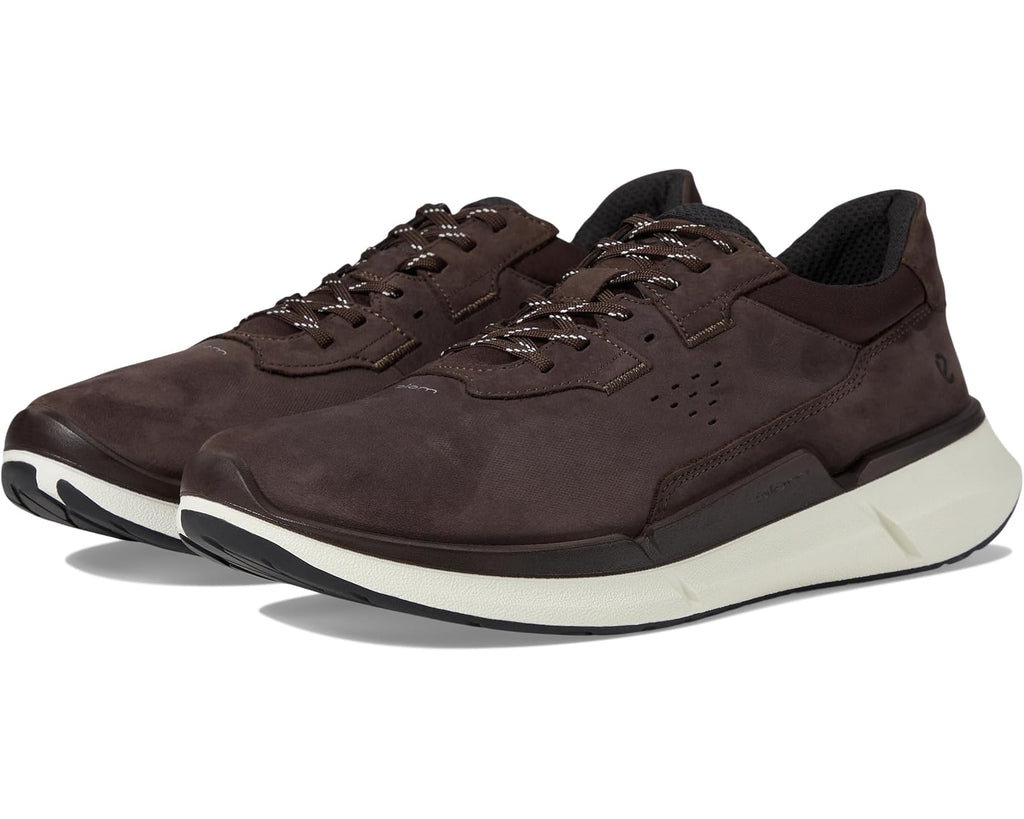Men's ECCO Sport Biom 2.2 Leather Sneakers Mocha Nubuck