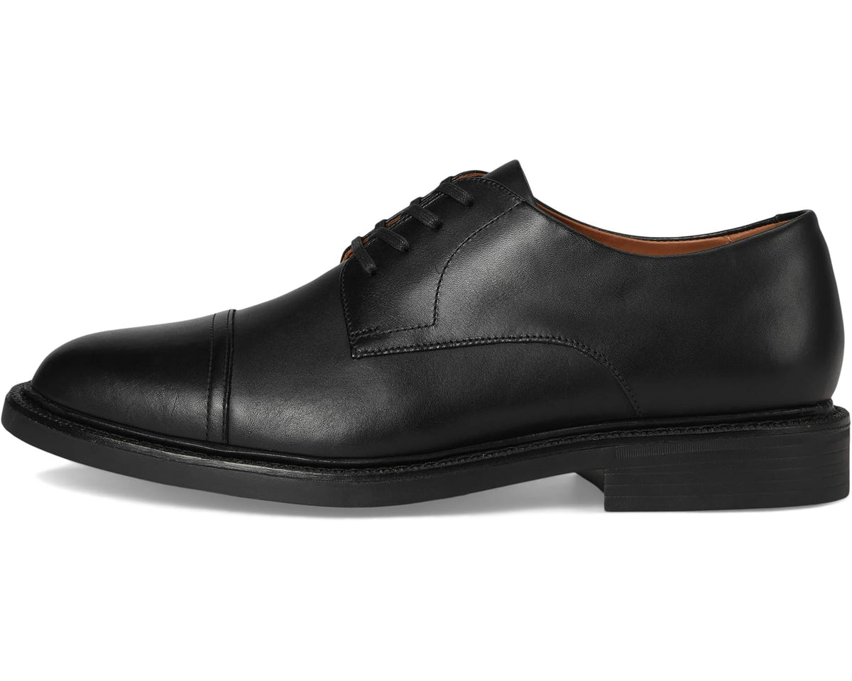 Men's Polo Ralph Lauren Asher Cap Toe Black Calf Leather