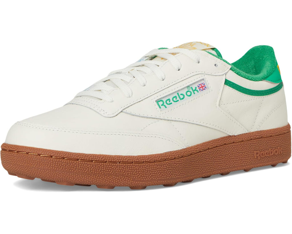 Men's Reebok Club C Golf Chalk/Classic Green