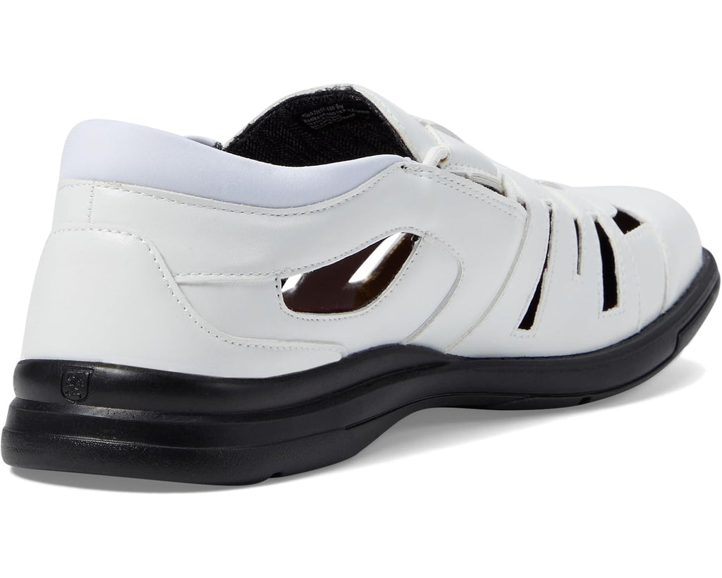 Men's Stacy Adams Scobel Fisherman Sandal White