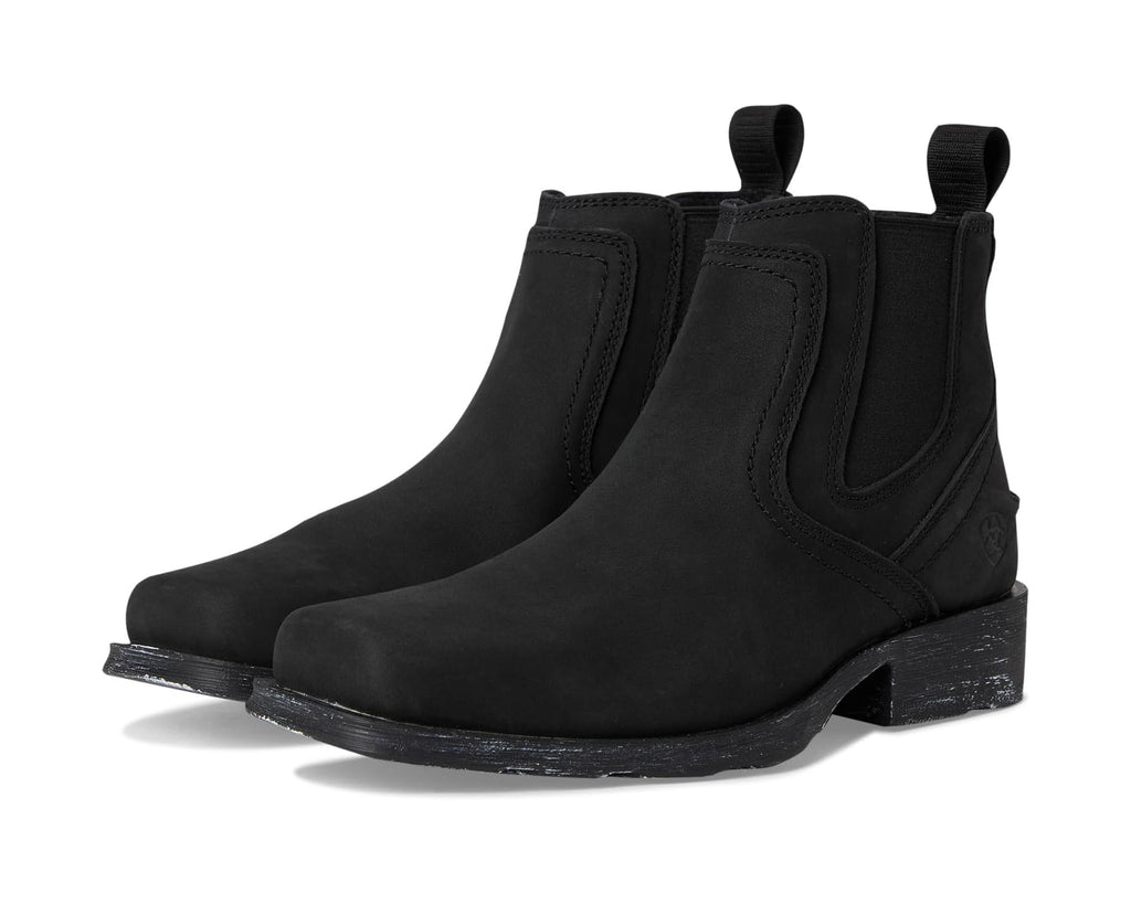 Men's Ariat Midtown Rambler Boots Matte Black