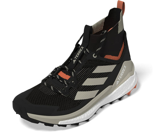 Men's adidas Outdoor Terrex Free Hiker 2 Core Black/Wonder Beige/Semi Impact Orange