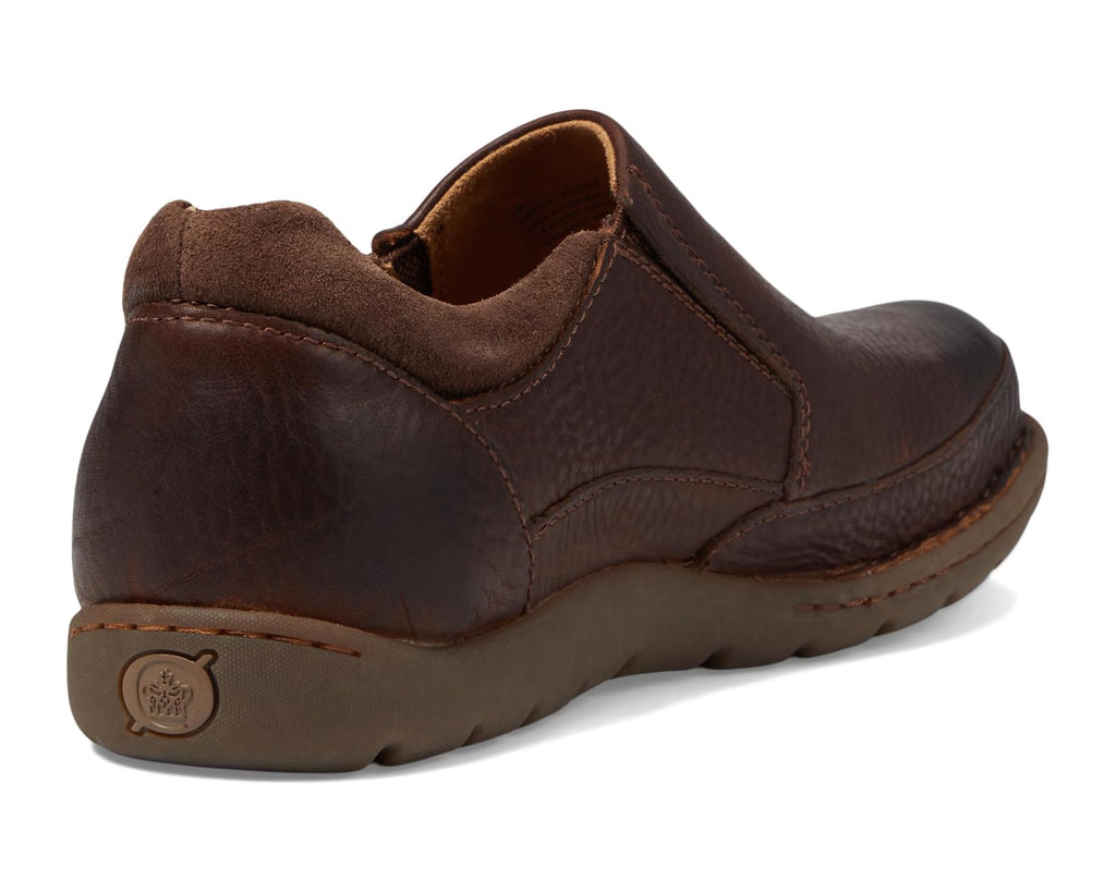Men's Born Nigel Slip-On Brown/Dark Brown Combo