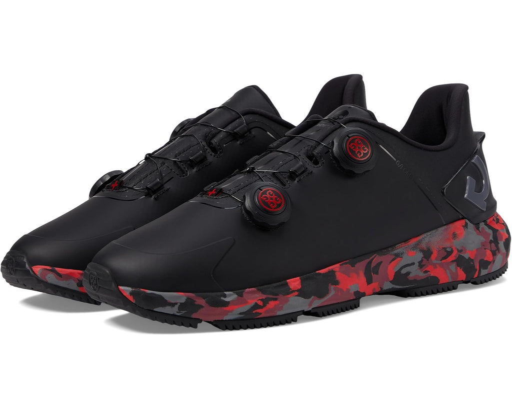 Men's GFORE G/Drive Perforated T.P.U. Camo Golf Shoes Onyx