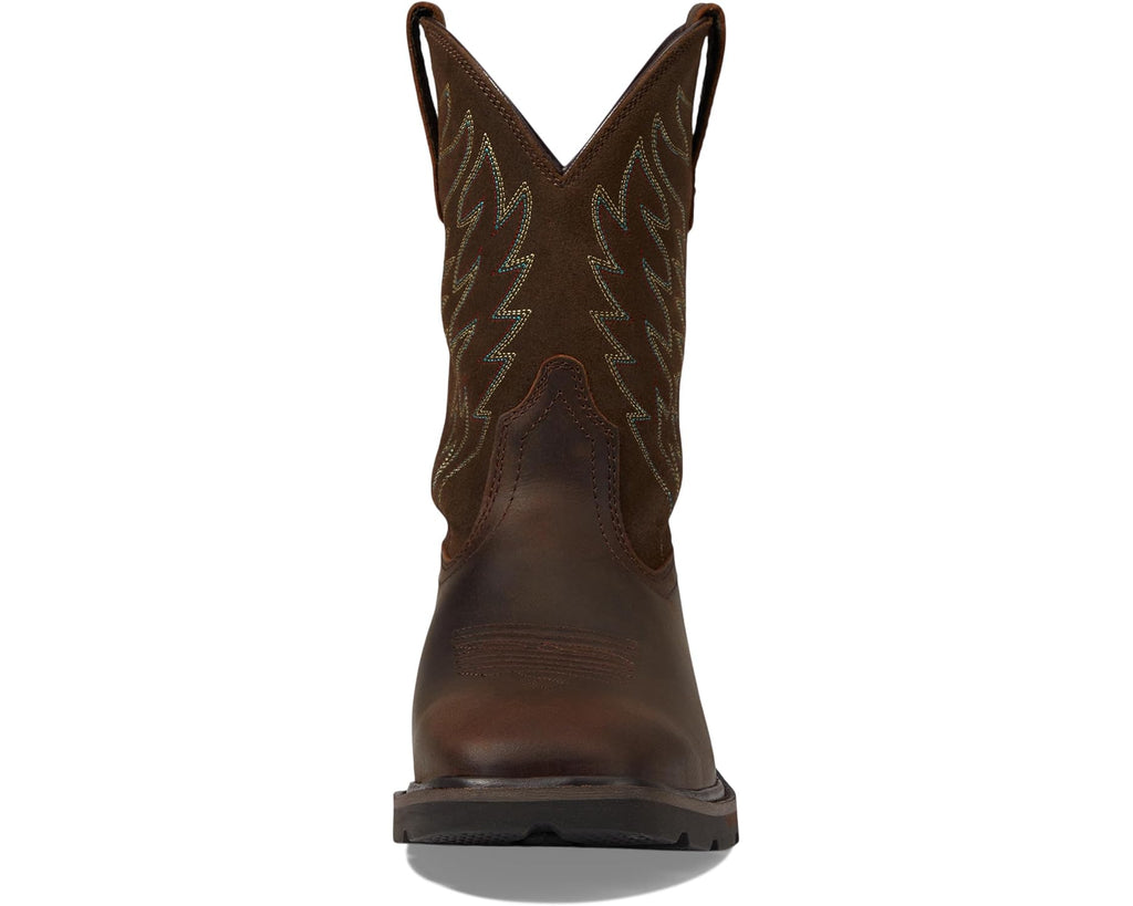 Men's Ariat Groundbreaker Wide Square Toe Brown