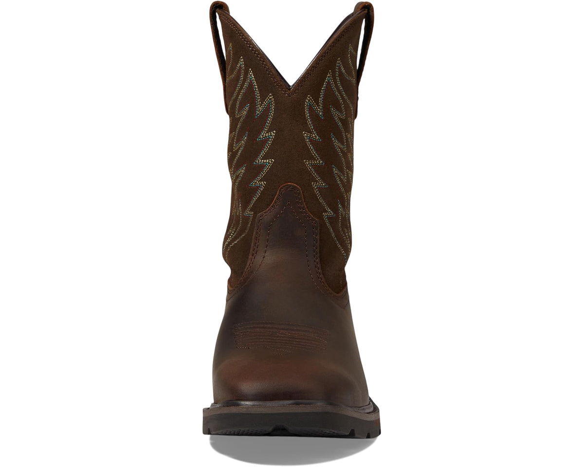 Men's Ariat Groundbreaker Wide Square Toe Brown
