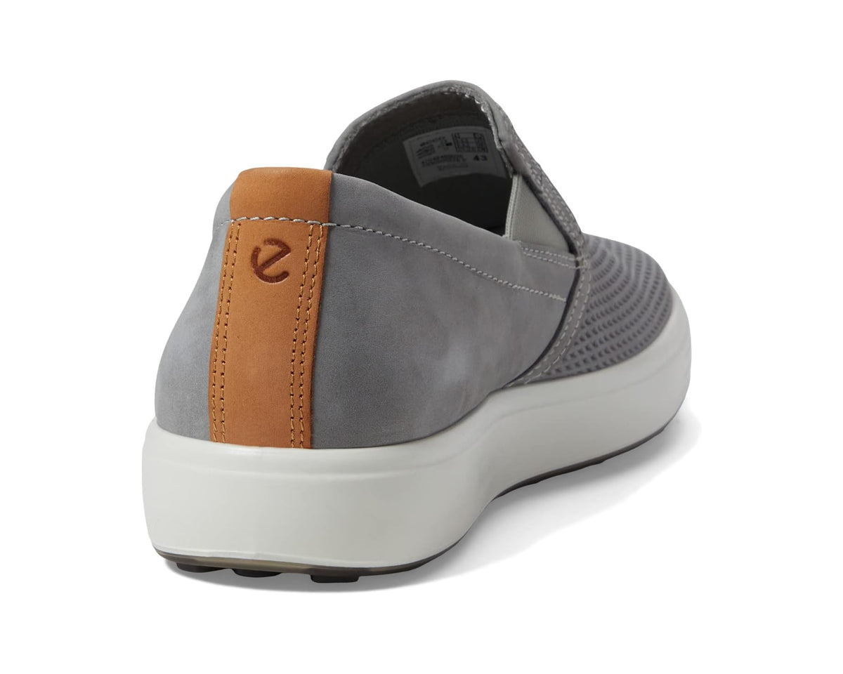 Men's ECCO Soft 7 Slip-On 2.0 Perforated Wild Dove/Lion