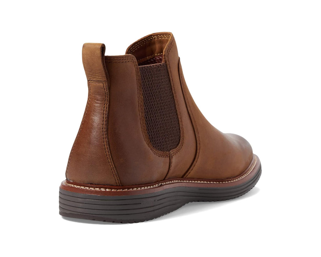 Men's Johnston & Murphy Upton Chelsea Brown Oiled Full Grain