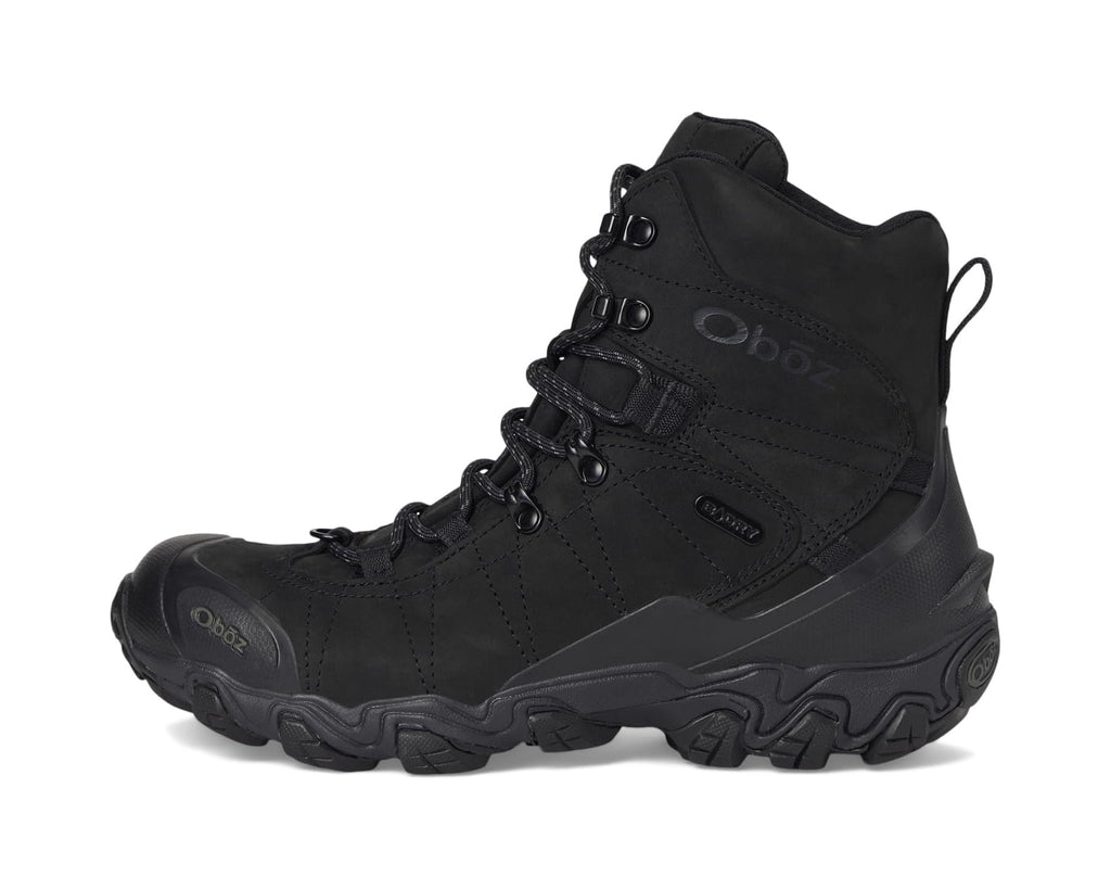 Men's Oboz Bridger Insulated Waterproof 8 Black Sea