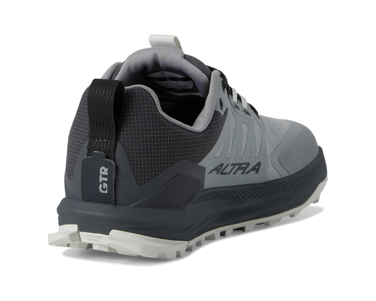Men's Altra Lone Peak 9 Waterproof Low Gray