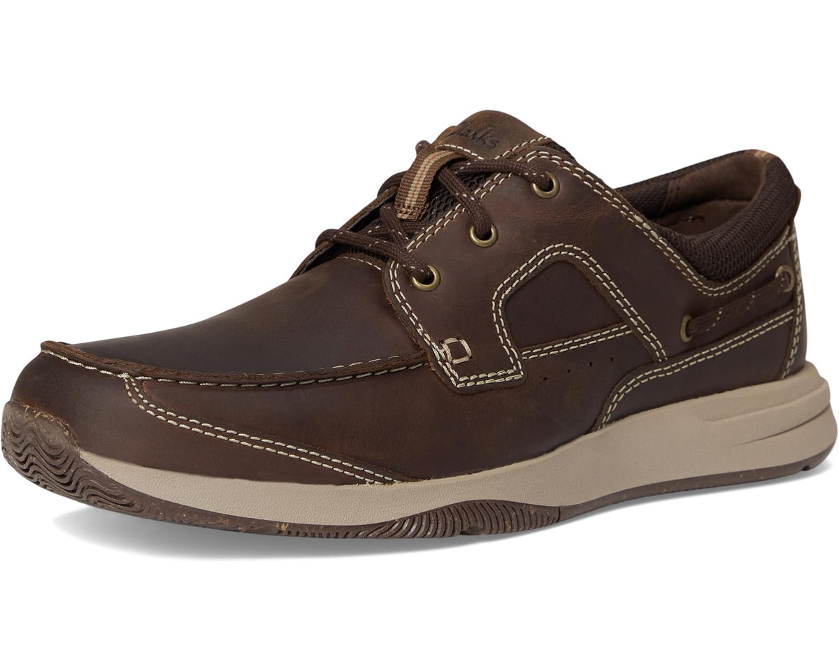 Men's Clarks Sailview Lace Beeswax Leather