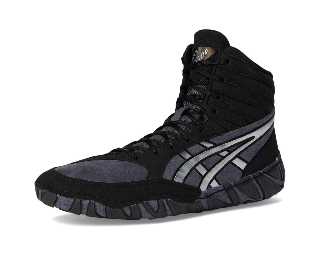 Men's ASICS Aggressor 6 Black/Pure Silver