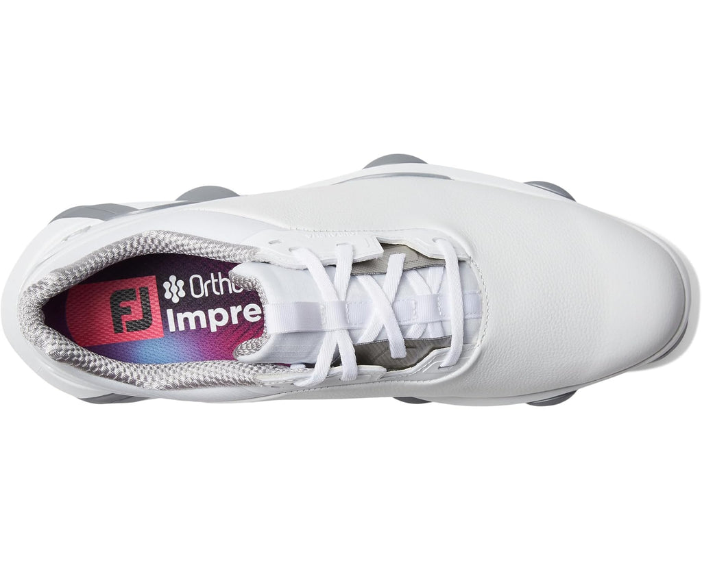 Men's FootJoy Tour Alpha Golf Shoes - Previous Season White/White/Silver