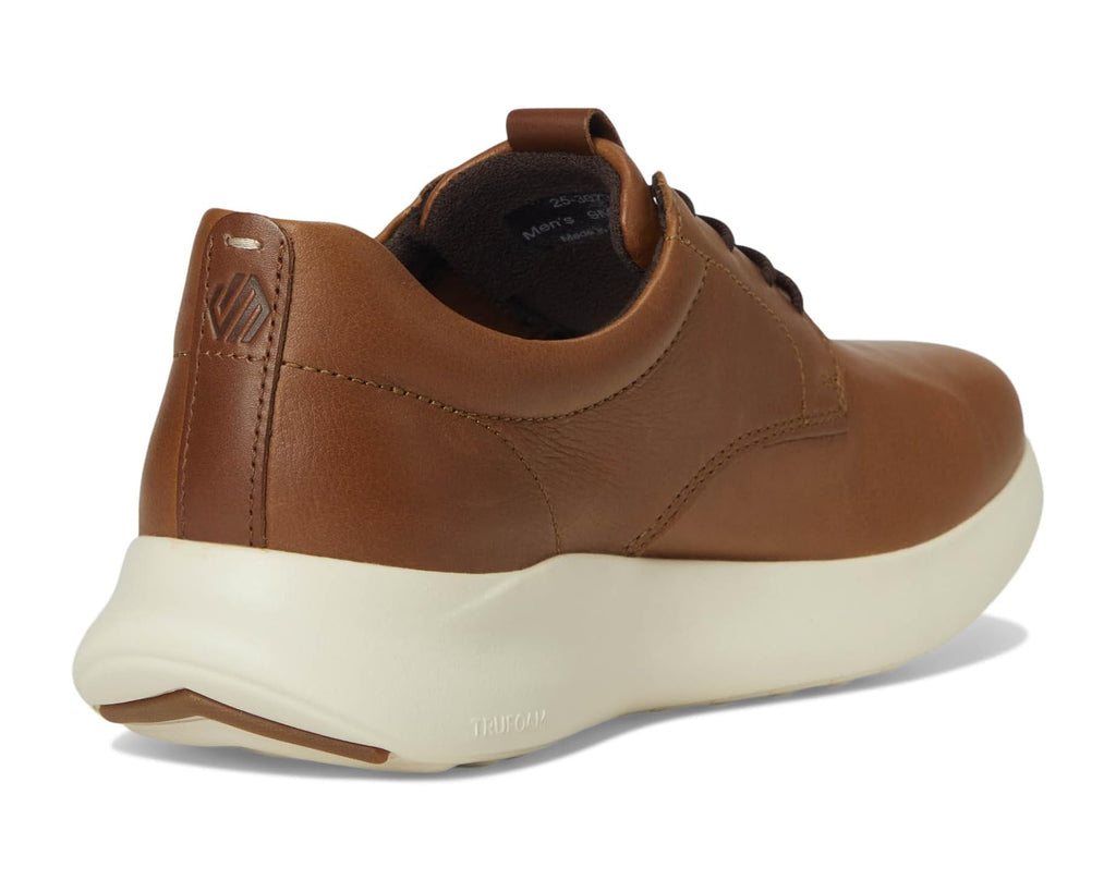 Men's Johnston & Murphy Amherst 2.0 Plain Toe Tan Full Grain