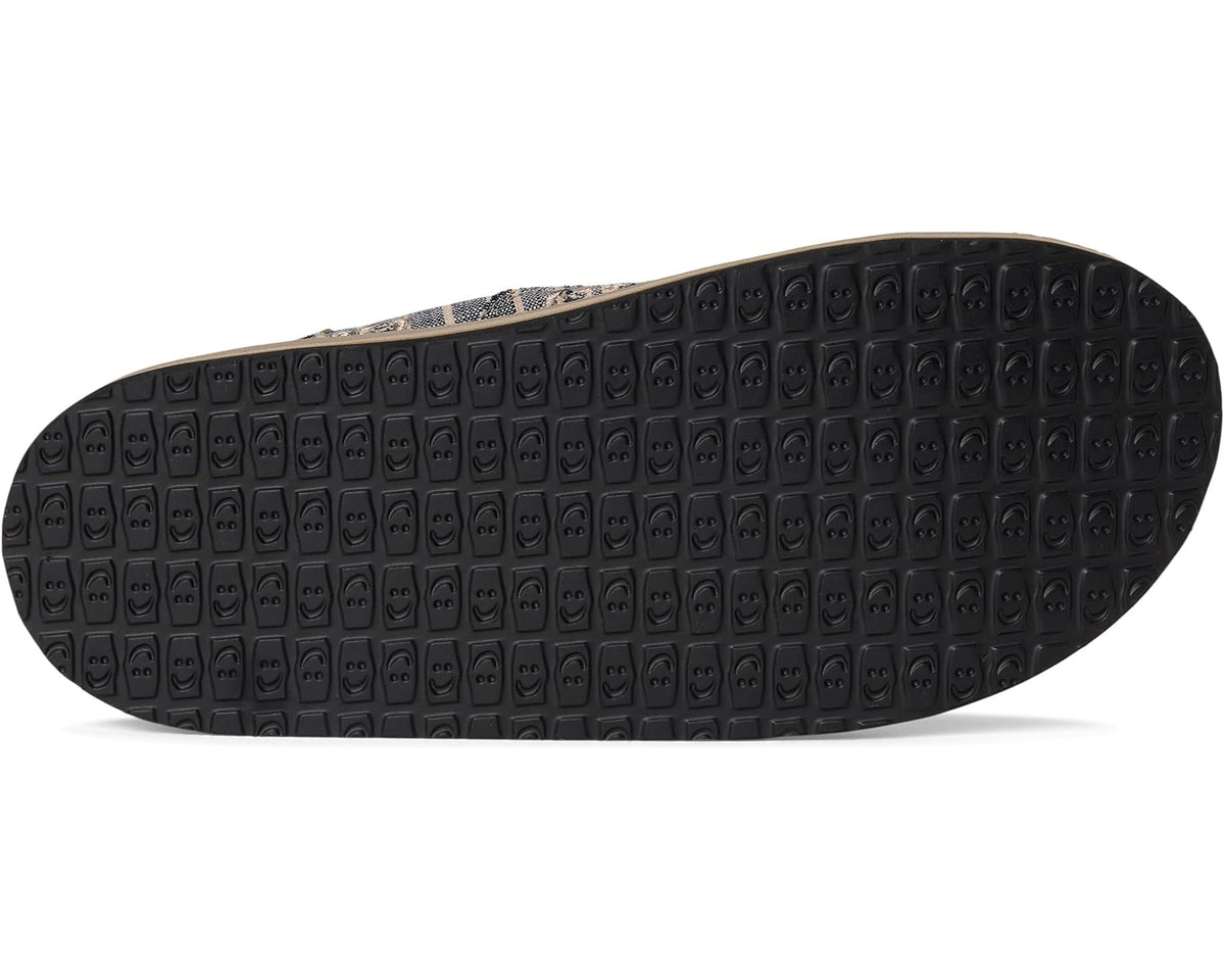 Men's Sanuk Donny Linen Navy Stripe