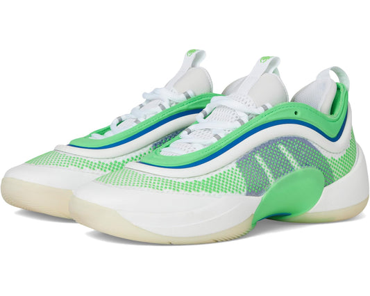 Unisex adidas D.O.N. Issue 6 Basketball Shoes White/Screaming Green/Lucid Blue