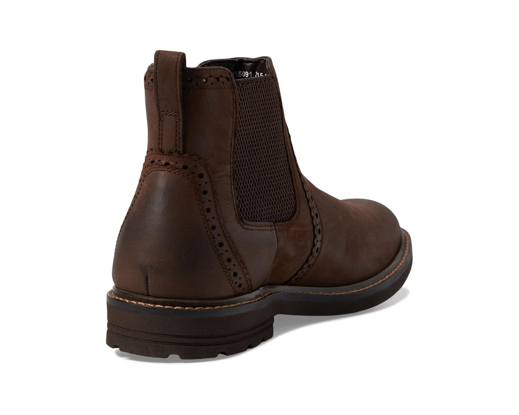 Men's Nunn Bush Otis 2.0 Chelsea Fashion Leather Boots Brown