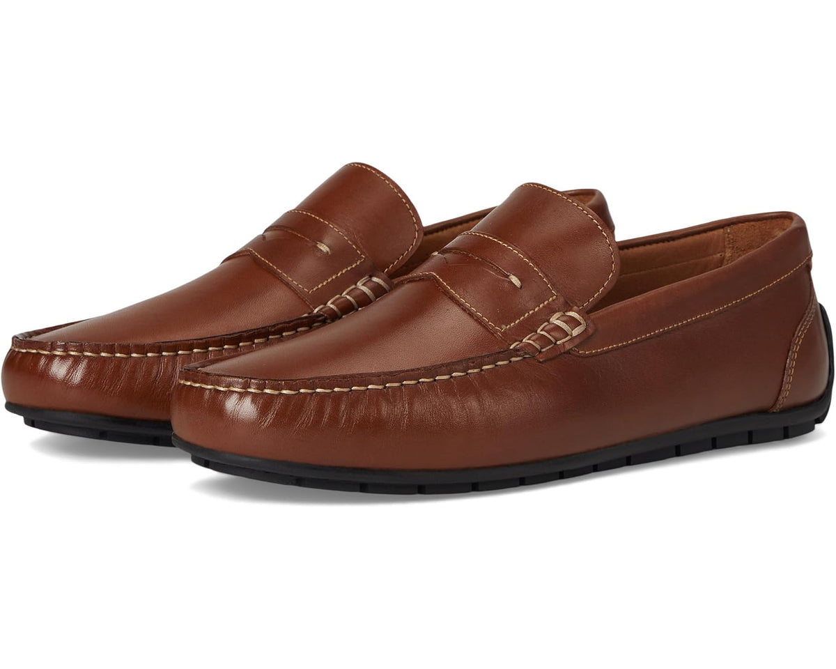 Men's Johnston & Murphy Beck Penny Tan Full Grain