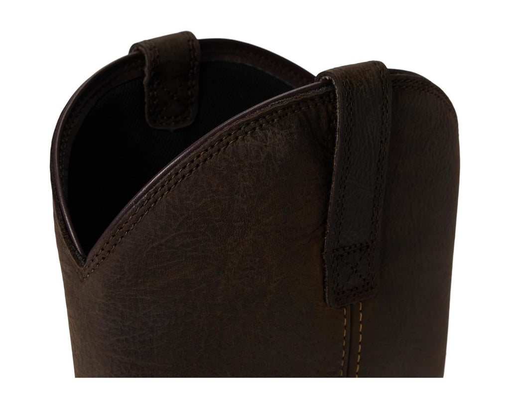 Men's Ariat Stump Jumper Pull-On BOA Waterproof Composite Toe Work Boot Iron Coffee