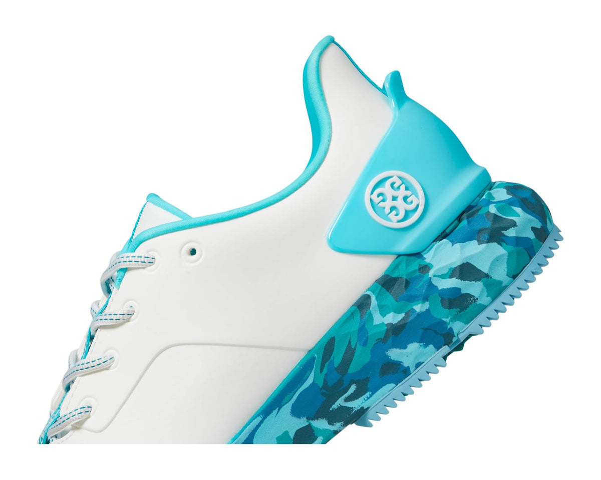 Men's GFORE MG4+ T.P.U. Camo Golf Shoes Snow/Sardinia