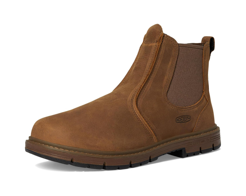 Men's KEEN Utility San Jose Pull-On Boot (Soft Toe) Belgian/Gum