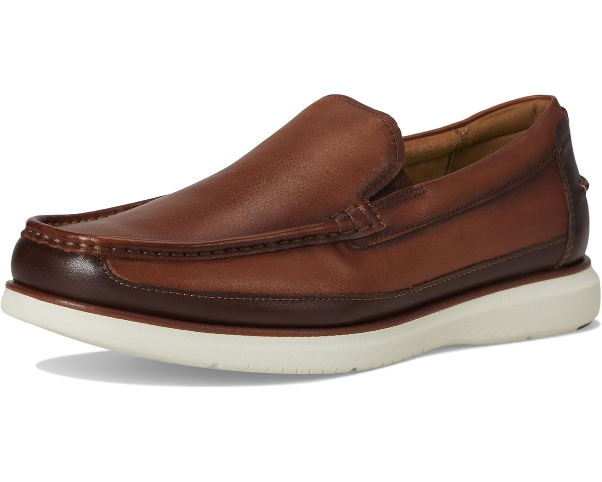 Men's Florsheim Tropics Moc Toe Venetian Slip-On Cognac Multi