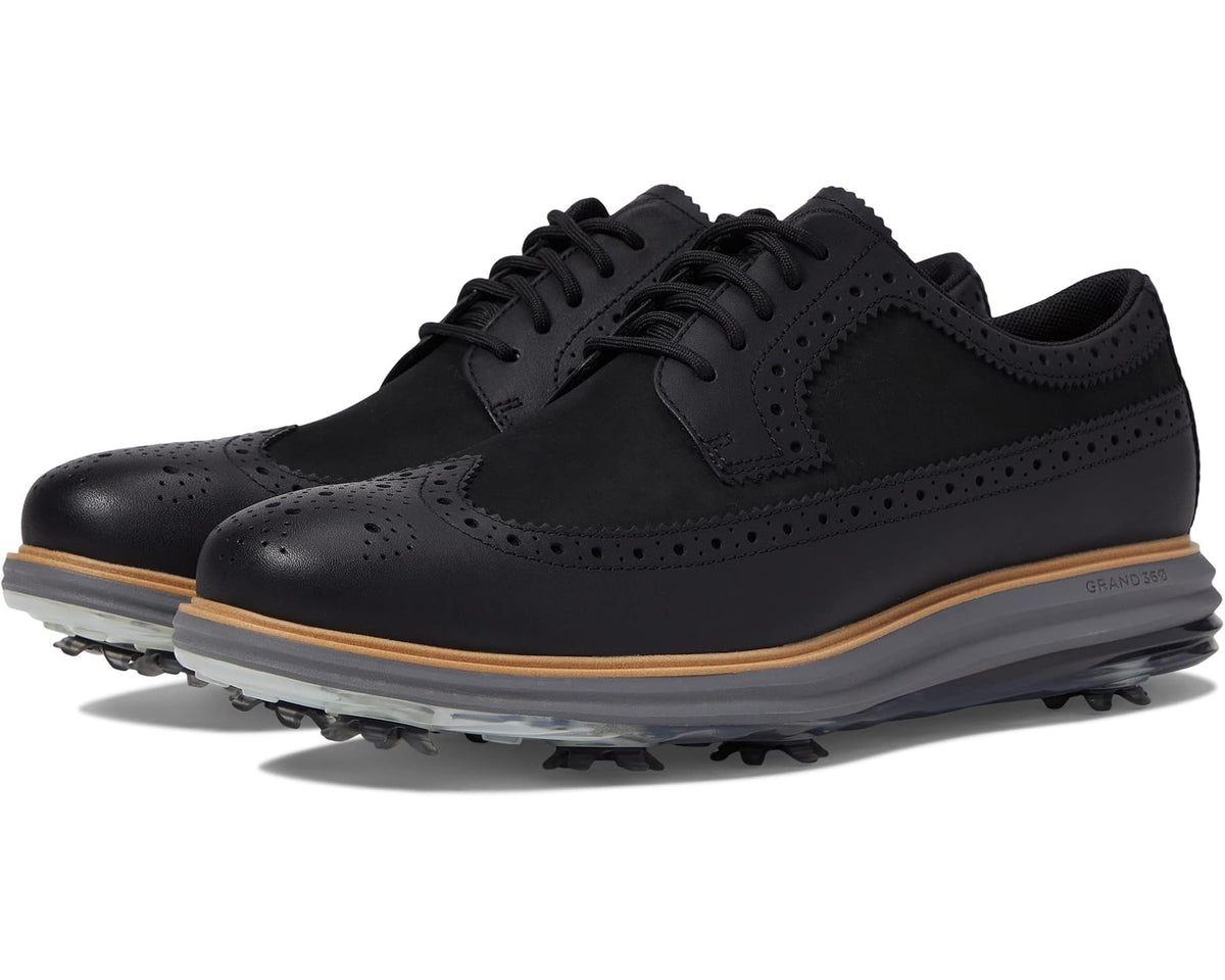 Men's Cole Haan Originalgrand Tour Golf Waterproof Black/Natural/Quiet Shade