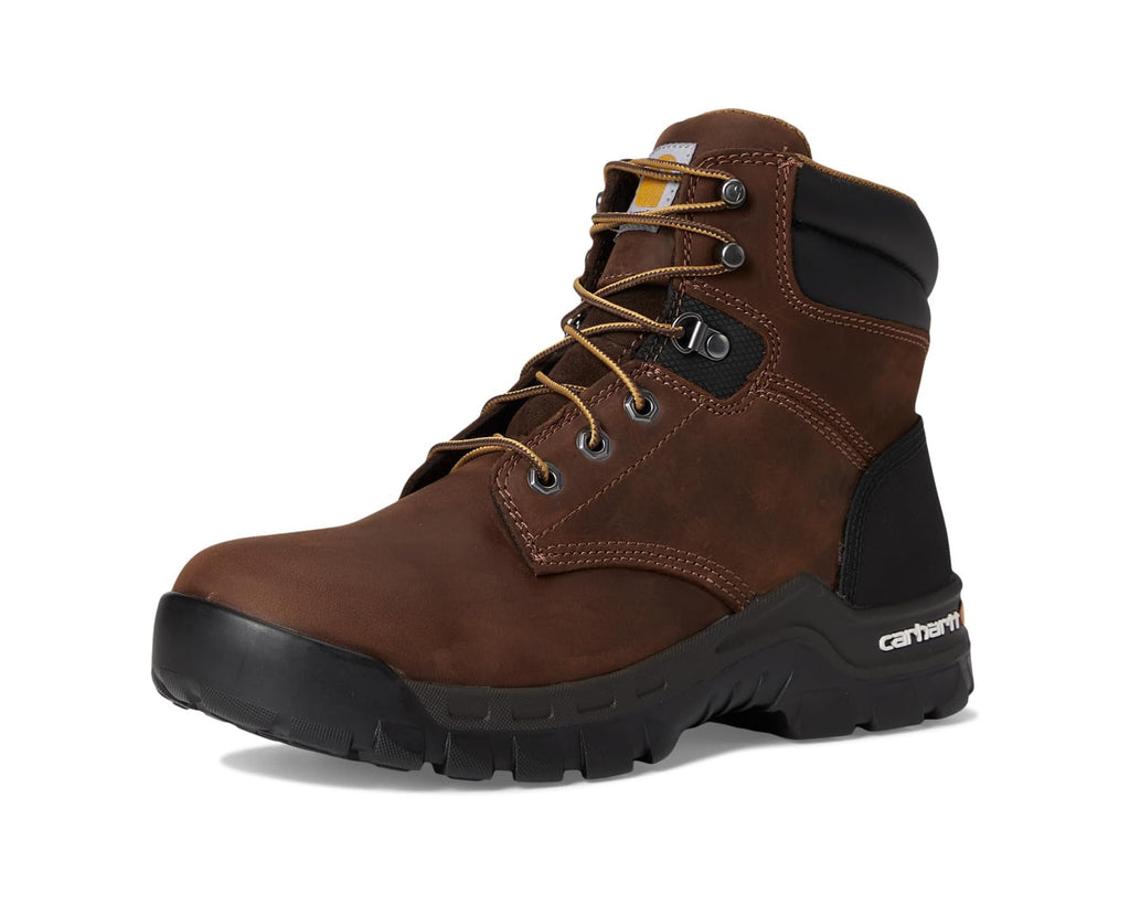 Men's Carhartt 6 Rugged Flex Soft Toe Work Boots Brown