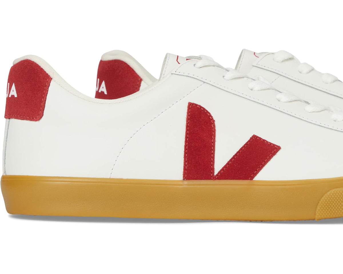 Men's VEJA Esplar Logo White/Pepper/Natural