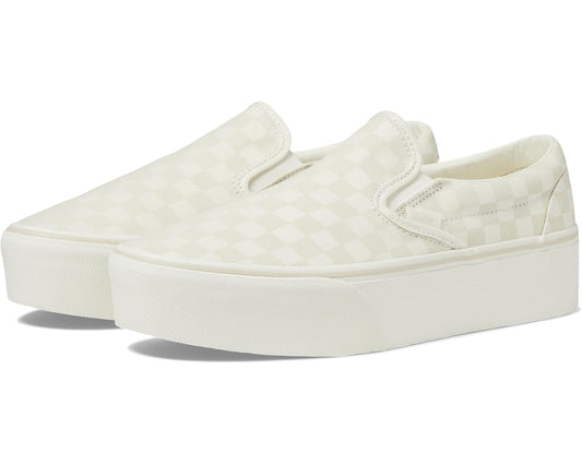 Unisex Vans Classic Slip-On Stackform Marshmallow/Turtledove 1