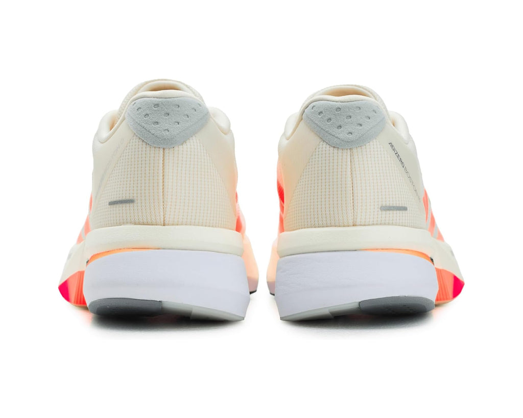 Men's adidas Adizero Boston 13 Running Shoes Off-White/Grey