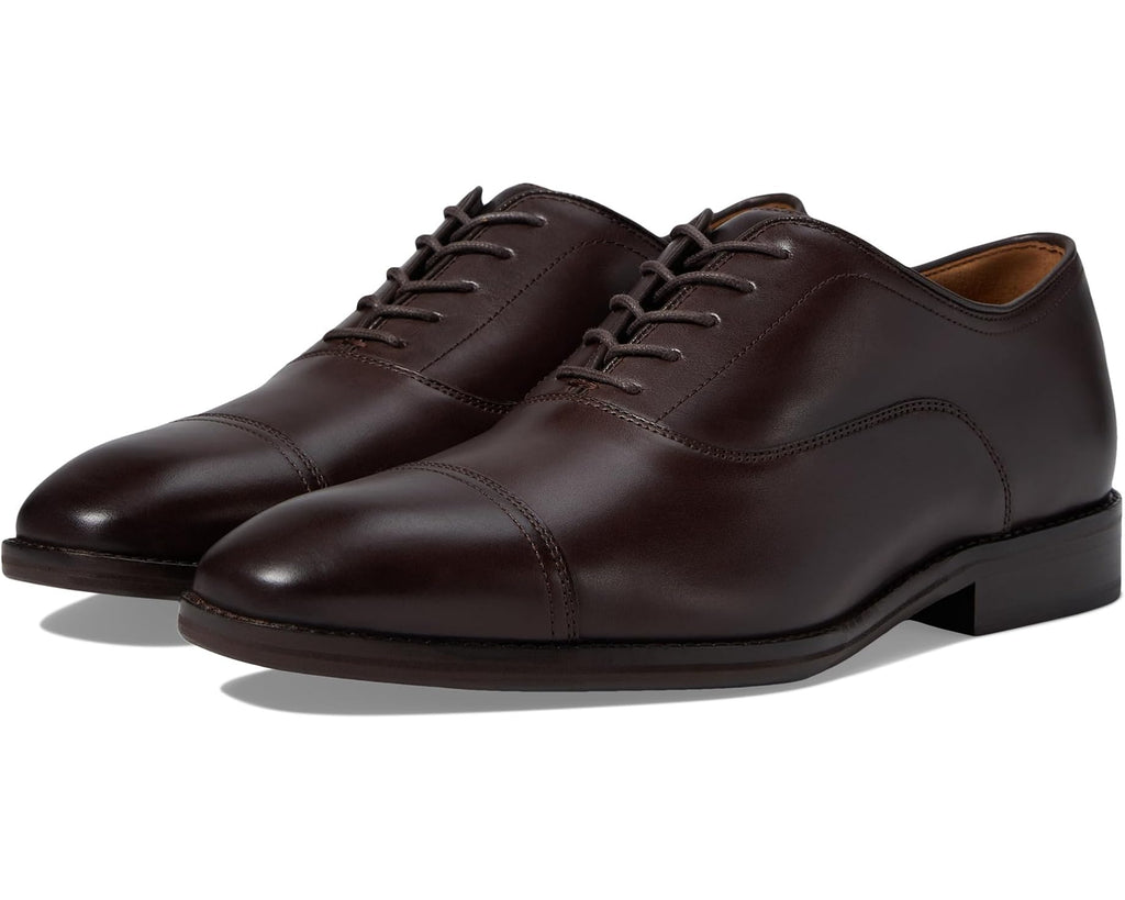 Men's Johnston & Murphy Sullivan Cap Toe Espresso Italian Calfskin