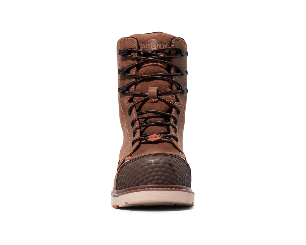 Men's BRUNT The Marin 8 BRUNT Toe Comp Toe Brown