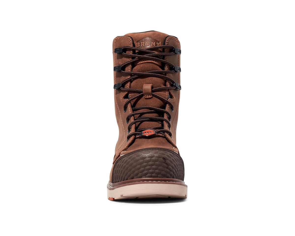 Men's BRUNT The Marin 8 BRUNT Toe Comp Toe Brown