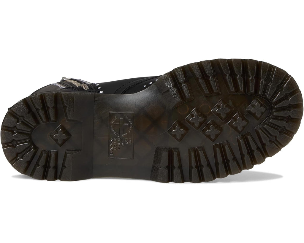 Unisex Dr. Martens Jadon Hi Solar Flare Black