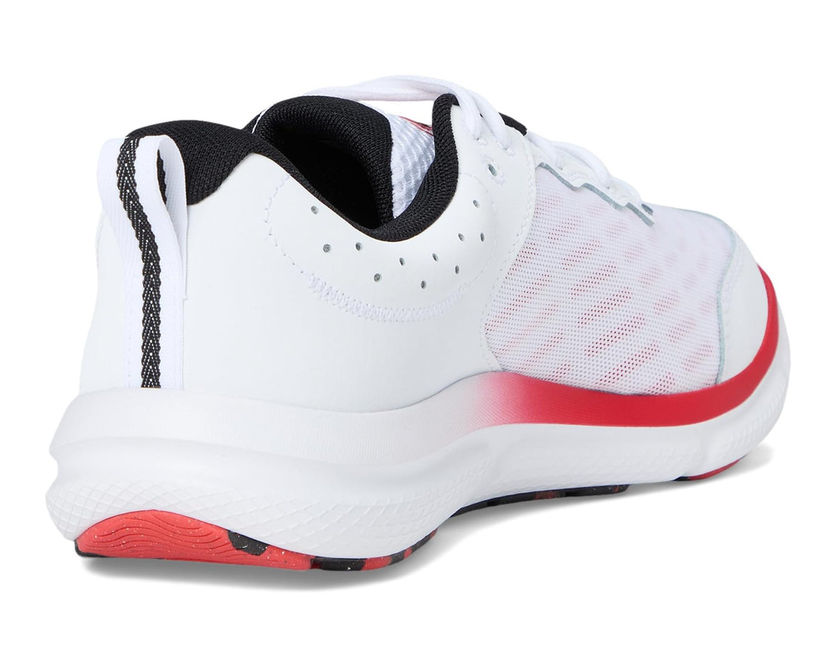 Men's Under Armour Charged Assert 10 White/Racer Red/Black