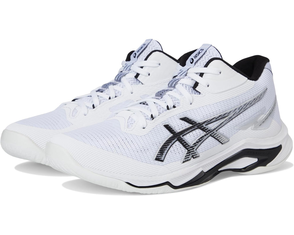 Men's ASICS Netburner Ballistic FF MT 4 White/Black