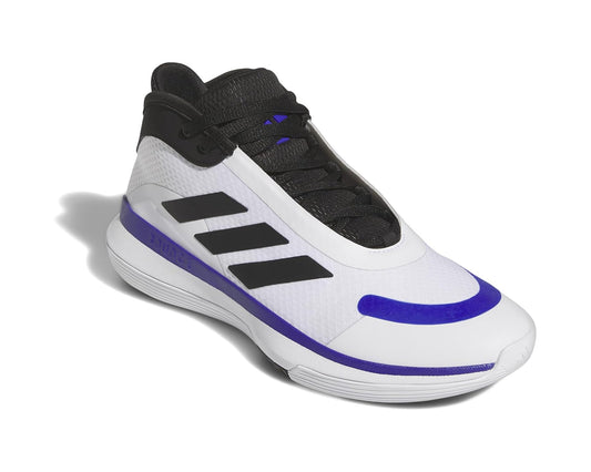 Unisex adidas Bounce Legends Low Trainers White/Black/Lucid Blue