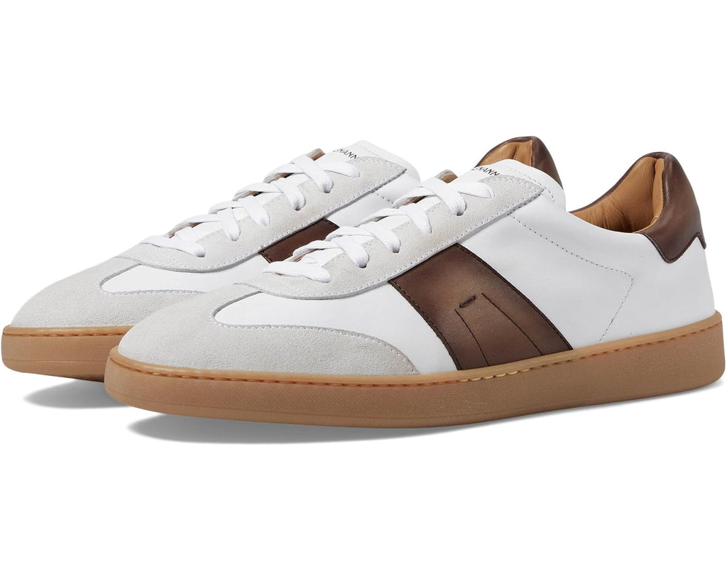 Men's Magnanni Primera Lo White/Brown