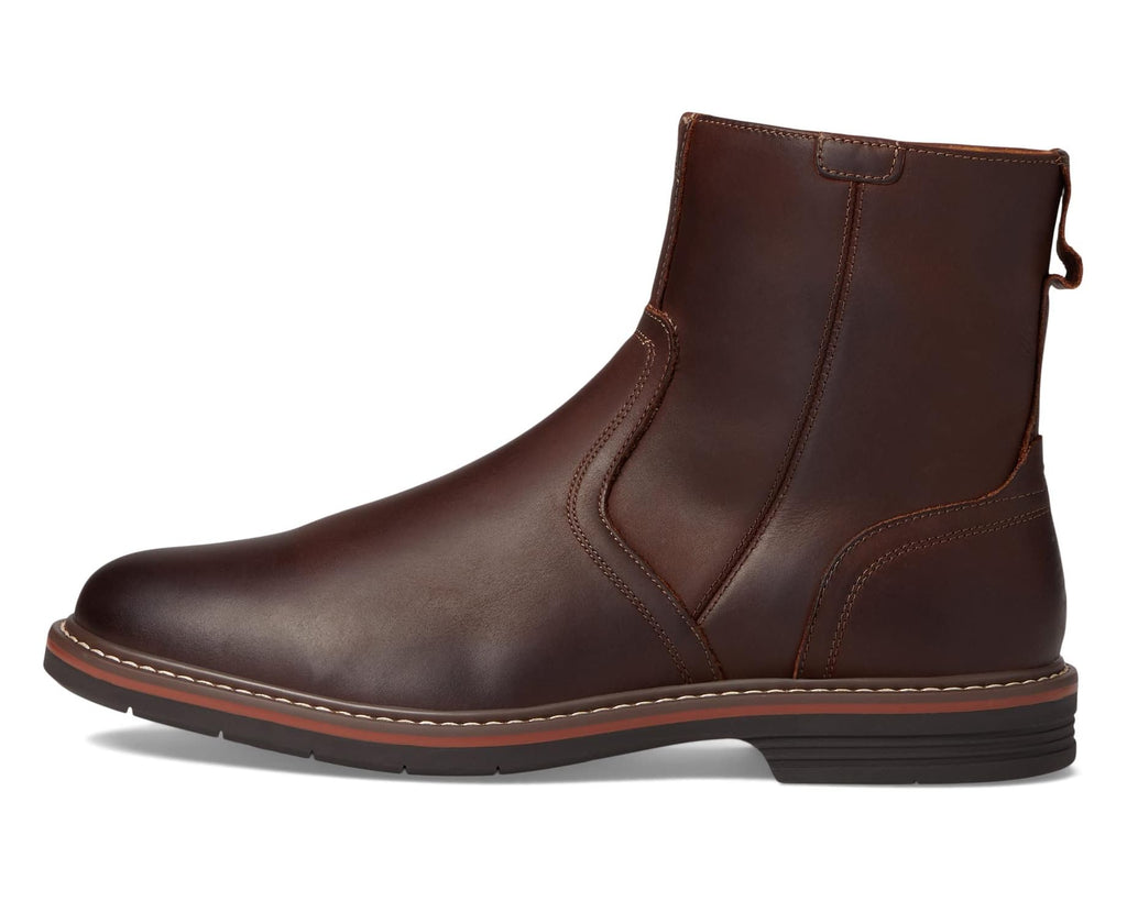 Men's Florsheim Norwalk Side Zip Boots Brown Crazy Horse