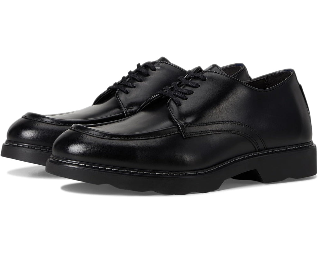 Men's Johnston & Murphy Collection Huxley Moc Toe Derby Black European Calfskin