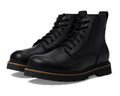 Men's Birkenstock Highwood Mid Lace-Up Deep Blue - Leather Black